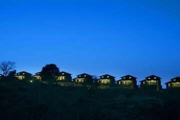 Front of property - evening/night