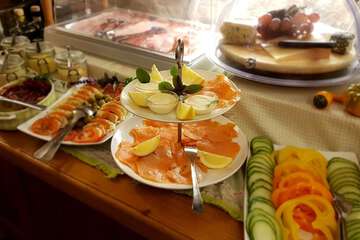 Breakfast buffet