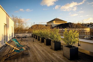 Rooftop terrace