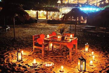 Couples dining