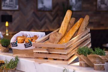 Breakfast area