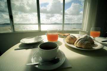 Breakfast area
