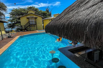 Swim-up bar