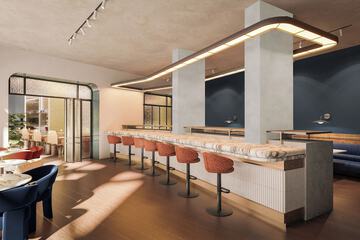 Breakfast area