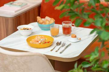Breakfast area