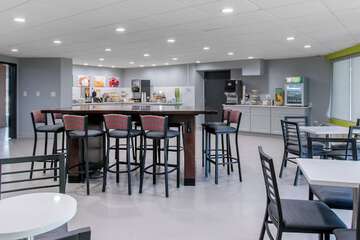 Breakfast area