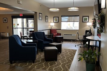 Lobby sitting area
