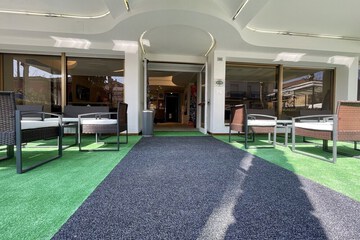 Interior entrance
