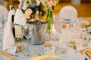 Indoor wedding