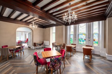 Breakfast area