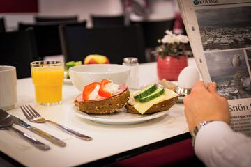 Breakfast area