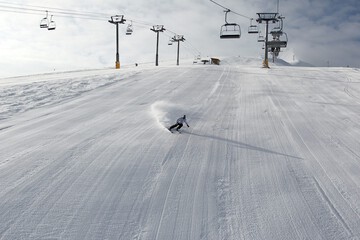 Skiing