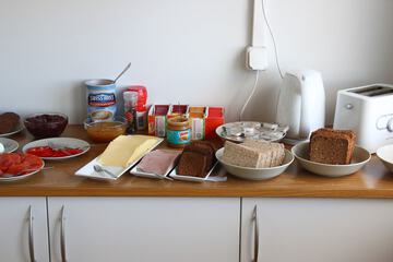 Breakfast buffet