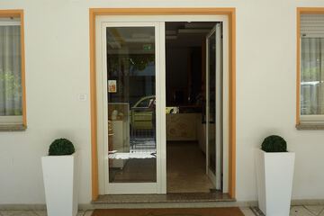 Interior entrance
