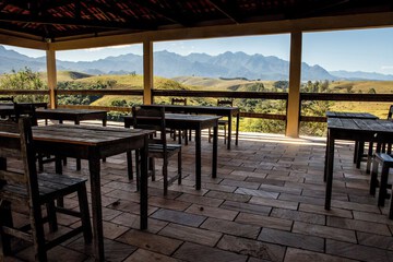 Poolside bar