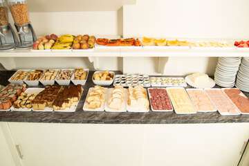 Breakfast buffet