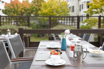 Breakfast area