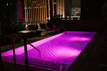 Rooftop pool