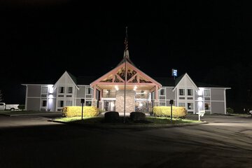 Front of property - evening/night