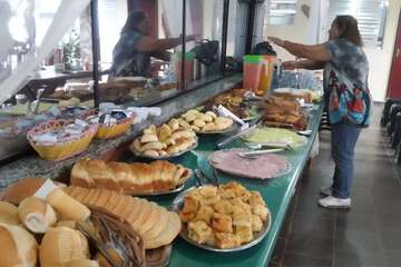 Breakfast buffet