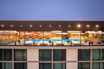 Rooftop pool