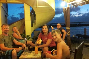 Poolside bar