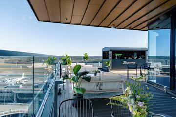 Rooftop terrace