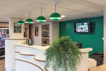 Reception hall