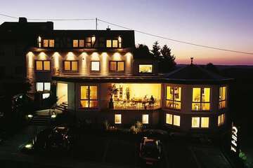 Front of property - evening/night