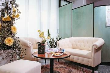 Lobby sitting area