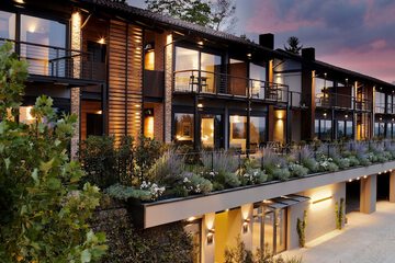 Front of property - evening/night