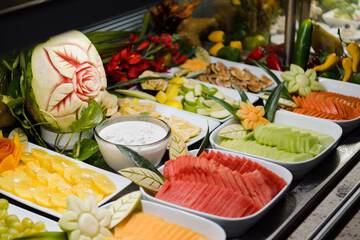 Breakfast buffet