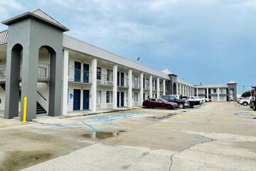 Outdoor wedding area