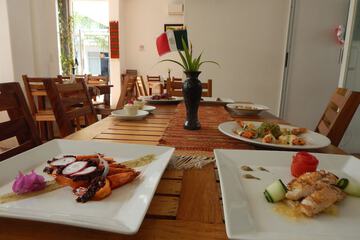 Breakfast area