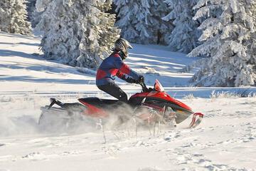 Snowmobiling