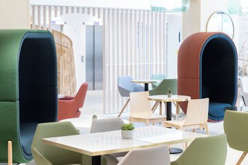 Lobby sitting area