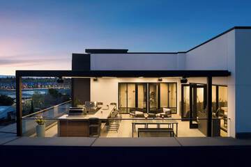 Rooftop terrace