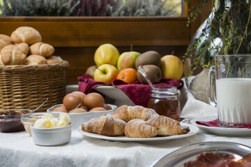 Breakfast area