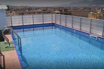 Rooftop pool