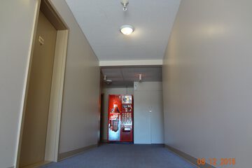 Interior entrance