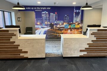 Check-in/check-out kiosk