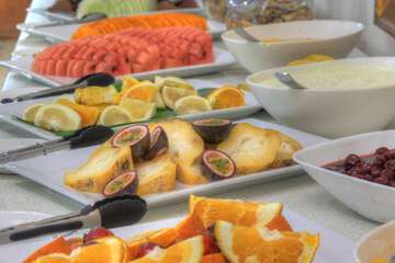 Breakfast buffet