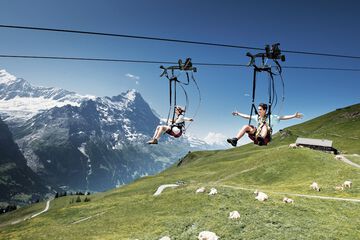 Ziplining