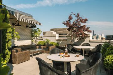 Rooftop terrace