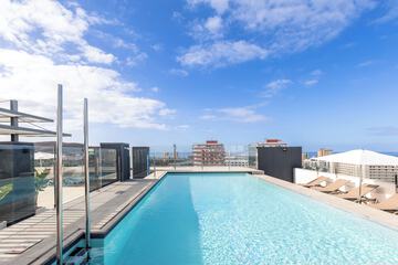 Rooftop pool