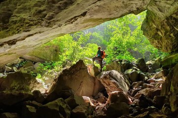 Spelunking/cave exploring