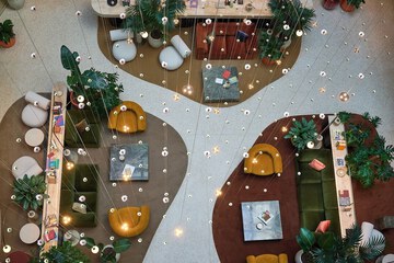 Lobby sitting area