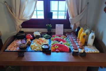 Breakfast buffet
