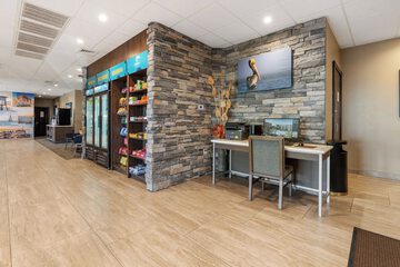 Check-in/check-out kiosk