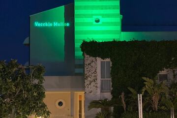 Front of property - evening/night